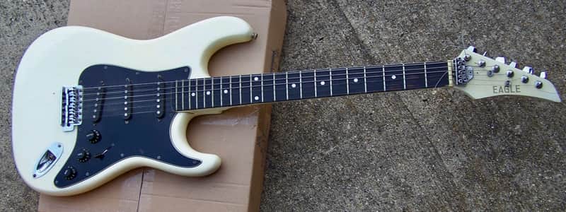 Eagle Strat Style Electric Guitar 1980's image 1