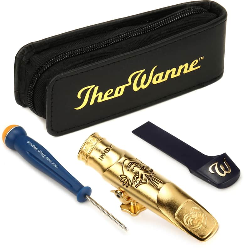 Theo Wanne LAK-TG7S Lakshmi Tenor Saxophone Mouthpiece - 7* Gold-plated image 1