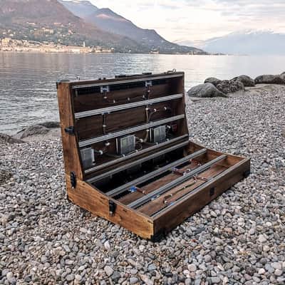 18U 168hp (or less) (2x9U) Eurorack powered case, divisible image 6