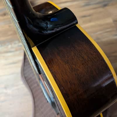 Gibson LG-1 Acoustic Guitar 00 Size 1964 Sunburst Great Condition W/OSSC image 20