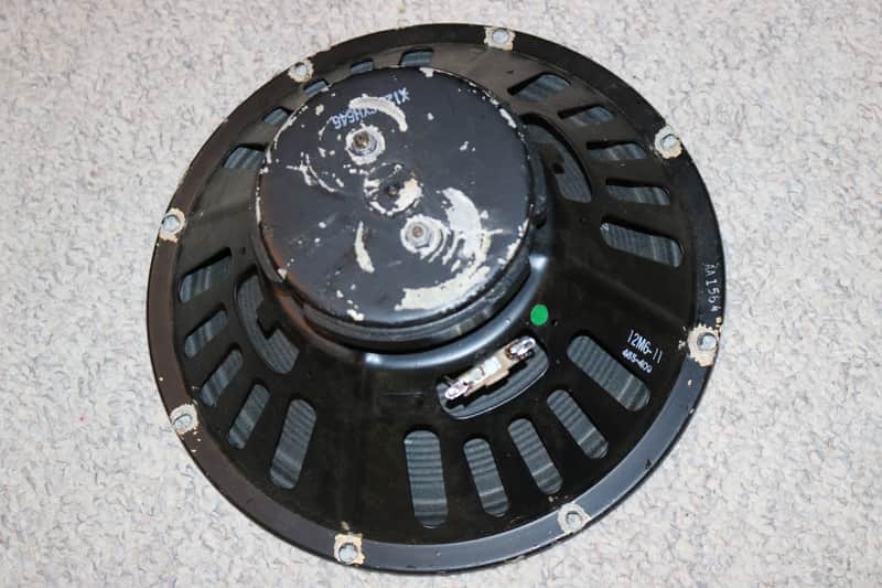 Vintage 1964 Oxford Fender 12M6 12" 8 ohm Speaker - Blackface - No Tariffs image 1