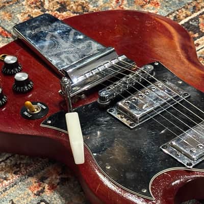 Upgraded, Modified & Distressed Gibson SG Special Faded with Rosewood Fretboard, Faded Worn Cherry w/HSC image 3
