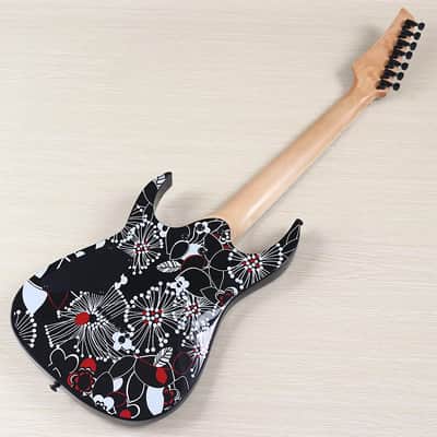 Custom Finish 7 String Electric Guitar, Okoume Body, Maple Neck, 24 Frets Fingerboard image 3