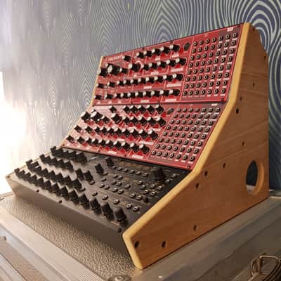 Behringer Triple Oak Veneered Stand for Model D, Pro1, K2, Cat And Neutron Etc image 3