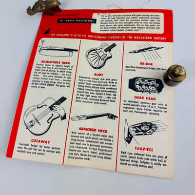 Maccaferri Guitar Hang Tag – “How to Get the Most Enjoyment”, 1950s image 3