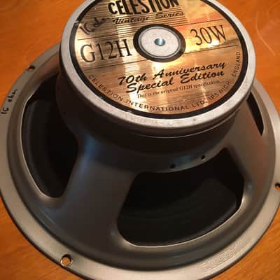 Celestion G12H30 16ohm 70th Anniversary Special Edition image 1