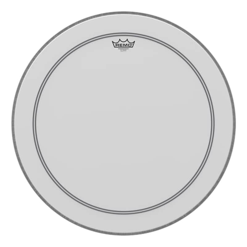 Remo Powerstroke 3 Coated Bass Drum Head w/Patch - 20 Inch image 1