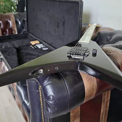ESP Alexi Laiho Sawtooth EX ANDY SNEAP Judas Priest, Sabbat, Hell! Custom Black Randy Rhoads Flying V Artist Owned Signature Guitar! Tour Stage Played! COBHC! image 20