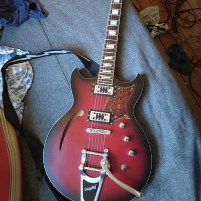 Reverend Tricky Gomez RT 2010s - Satin Red Burst image 1