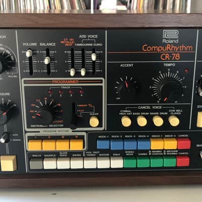Roland CR-78 CompuRhythm 1970s - Black