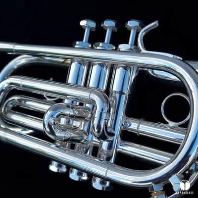 Custom Schilke Chicago A1 cornet mouthpiece case gamonbrass image 8