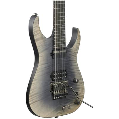 Schecter Banshee Mach 7 FR-S Electric Guitar, Fallout Burst image 3