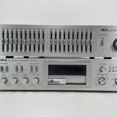 Akai EA-G80 Graphic Equalizer + AM-U04 Amplifier Set image 6