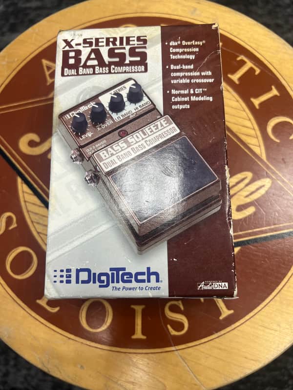 DigiTech X-Series Bass Driver Overdrive/Distortion 2010s - Burgundy Bild 1