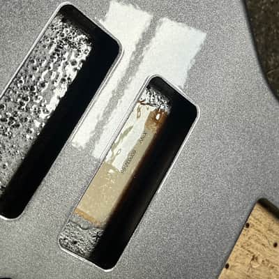G&L CLF Research L-2500 S750 bass body USA graphite metallic image 4