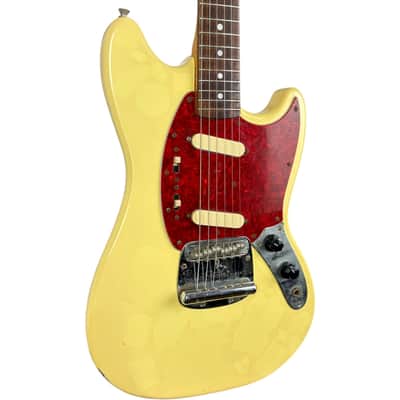 Immagine Fender Japan 69 Reissue Mustang 1993-1994 - Vintage White - 2