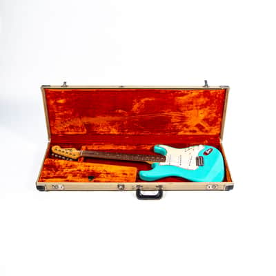 1965 Fender Stratocaster Surf Green Owned by Brian Setzer image 25