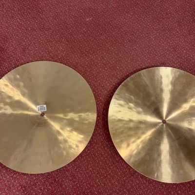Meinl Byzance Traditional Extra Hammered Hi Hat Cymbals 14" image 4