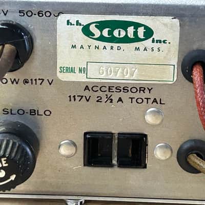HH Scott 299B Integrated Amplifier 60s - Immaculate image 12