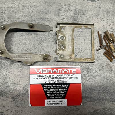 Real Life Relics Vibramate V5-TEV-STAGE II HUMBUCKER MOUNT for Bigsby® B5 Tele® Adapter