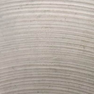 Zildjian 20" A Avedis Mini Bell Ride Cymbal Vintage 1960's 2,579g's image 6