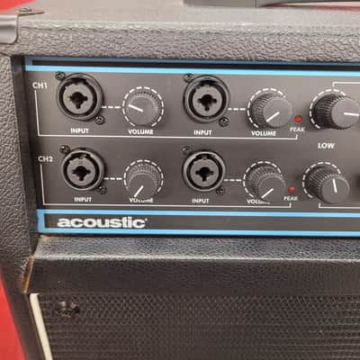 Acoustic AG-60 2-Channel Avoustic Guitar Amp - Black image 5