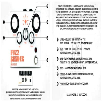KEELEY FUZZ BENDER image 8