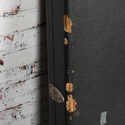 Fender - Multi-Fit Bass Hardshell Case - Black Tolex & Orange Plush Interior - VINTAGE image 5