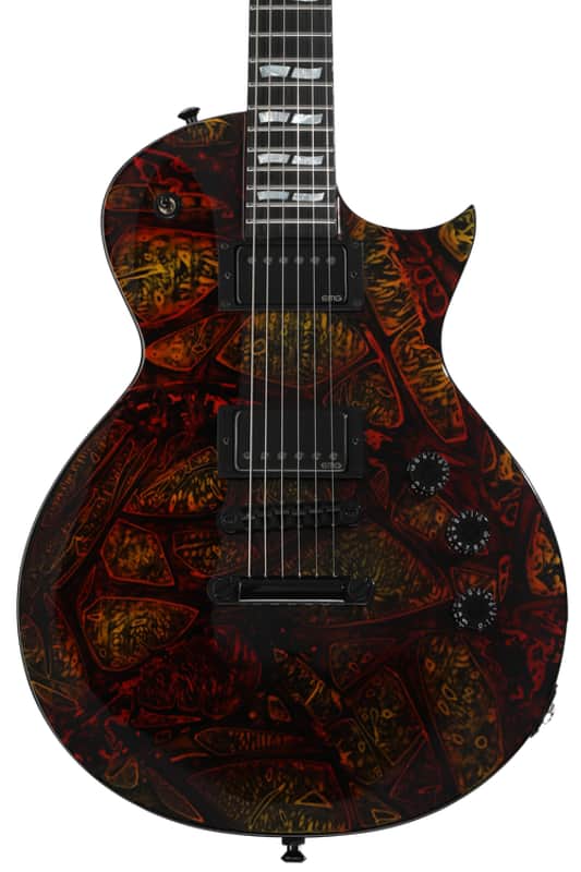 ESP Eclipse USA Electric Guitar - Hellfire image 1