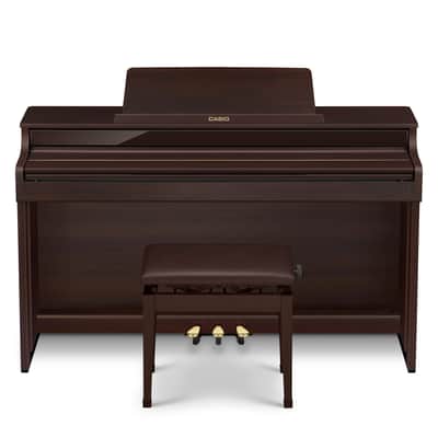 Casio AP-550 Celviano Digital Upright Piano 88-Keys (Brown) image 2