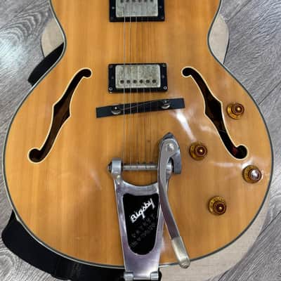 Epiphone Emperor II NA Hollowbody Electric Guitar 2006 - Natural Finish image 9