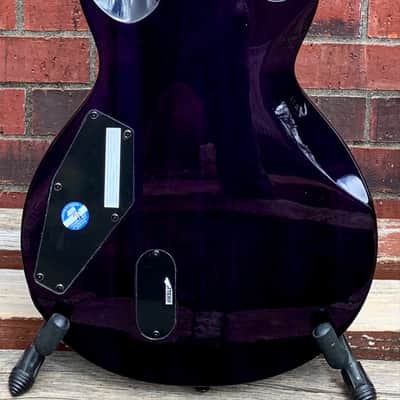 ESP LTD Deluxe EC1000 LEC1000QMSTPSB Quilt Maple See-Thru Purple Burst Guitar image 9