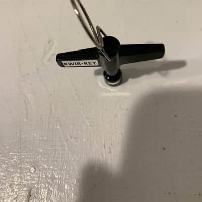 Vintage & Rare Drum Key Kwik-Key Black 80's image 4