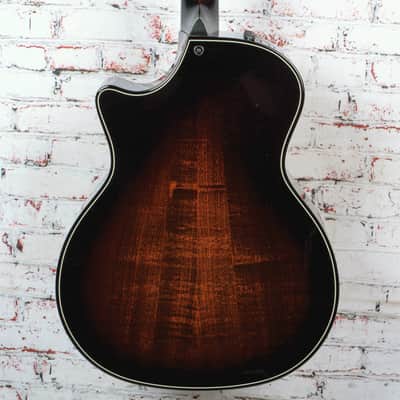 Taylor - (2025) Builder's Edition 514ce - Acoustic-Electric Guitar - Tobacco Kona Burst Top - w/ Taylor Deluxe Hardshell Brown Case - x5073 USED image 7