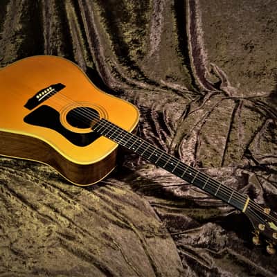Guild DV62 Herringbone Rosewood Dreadnought 1993 Rare Bird 1 of 146 Guild Acoustic DV-62 Westerly image 7