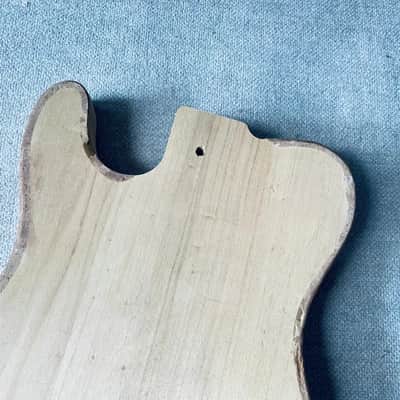 Unfinished Right Hand Tele Style Guitar Body image 6