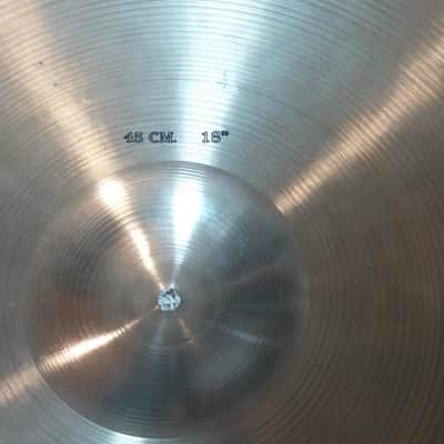 VINTAGE SABIAN 18" THIN CRASH EARLY 80S BEAUTIFUL ORIGINAL INK STAMPS Sounds Great ! 1325 G image 20
