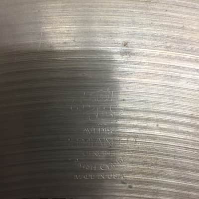 Zildjian 18" A Series Medium Ride Cymbal 1982 - 2005 - Traditional image 12