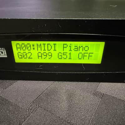 Korg 03R/W Rackmount AI2 Synthesis Module 1990s - Black