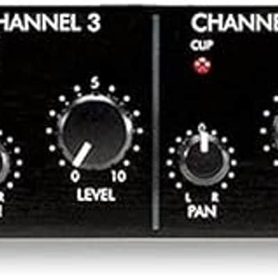 ART MX821S Eight Channel Mic/Line Mixer with Stereo Outputs, MultiColored image 1