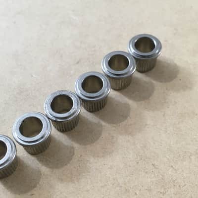 Kluson Deluxe Vintage Reissue 9mm Guitar Tuner Bushings Custom Aged Nickel Set #3 image 3