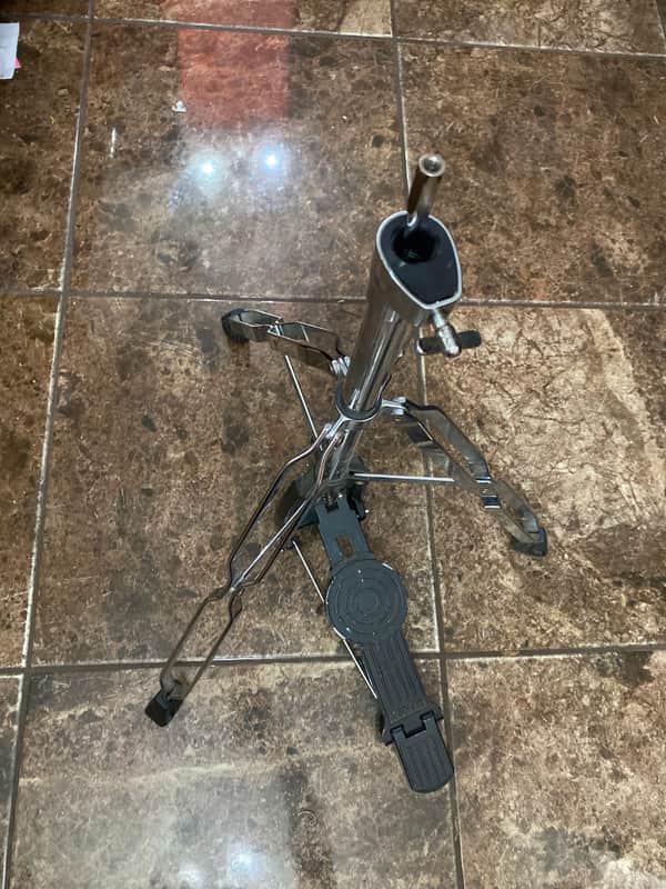 Sonor partial Hi-Hat Stand Double-Braced - Black/Chrome vintage Base Only image 1