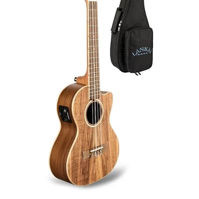 Lanikai Solid Top Acacia 6-String Uke Acoustic/Electric Tenor Ukulele FREE GigBag FREE US Shipping! image 1