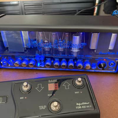 Hughes & Kettner GrandMeister 36 4-Channel 36-Watt Guitar Amp Head w Midiboard Footswitch image 2