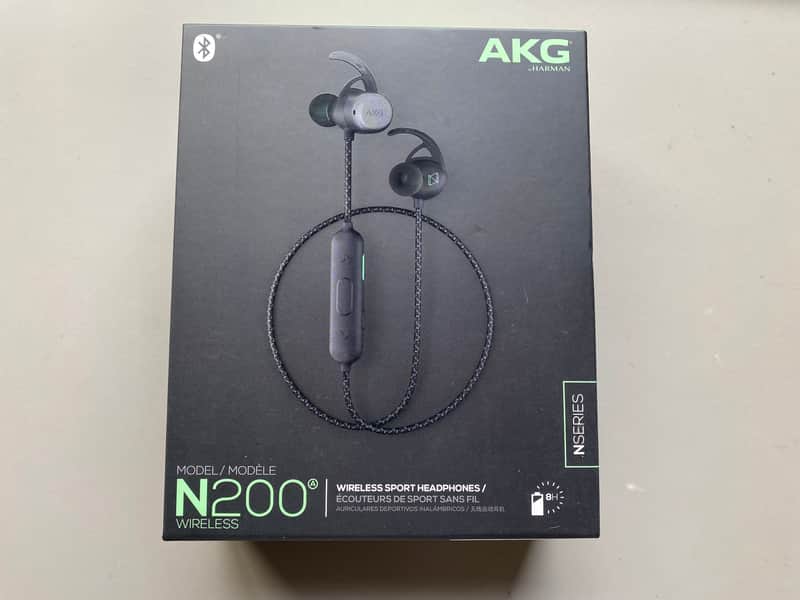 AKG Harman N200 Wireless Earbuds image 1