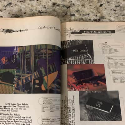 Seymour Duncan Catalog 90’s APS-1 SSL-1 Humbucker JB P-90 image 9