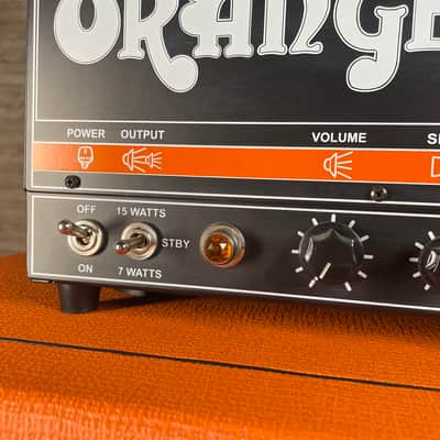 Orange Dark Terror 15-Watt Guitar Amp Head - Includes Soft Case and Cables imagen 4