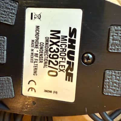 2 x Shure MX392 Microflex MX 392 Boundary microphone / perfect for stereo image 12