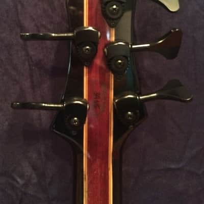 Roscoe LG3005 Fretless Natural/Flame Honey Blonde image 11