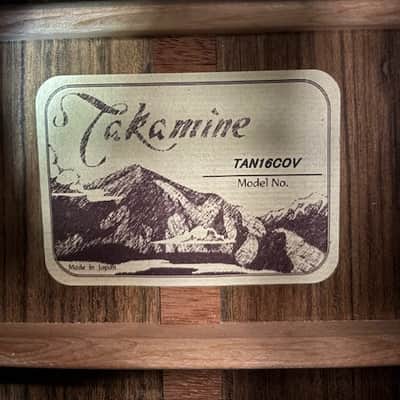 Takamine TAN16COV 2007 - natural image 12